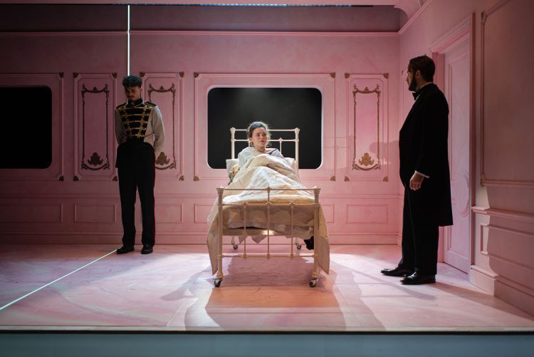 Production Electrician, Anna Karenina - Guildhall 2021 (David Monteith-Hodge Photography)